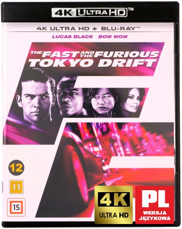 Szybcy i wściekli: Tokio Drift [Blu-Ray 4K]+[Blu-Ray]