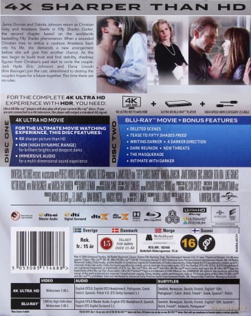 Ciemniejsza strona Greya [Blu-Ray 4K]+[Blu-Ray]