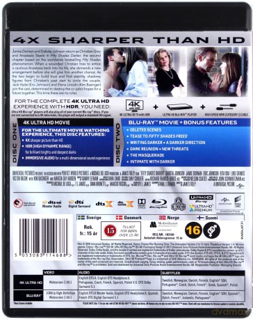 Ciemniejsza strona Greya [Blu-Ray 4K]+[Blu-Ray]