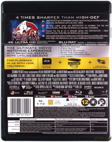 Ghostbusters. Pogromcy duchów [Blu-Ray 4K]+[Blu-Ray]