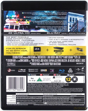 Ghostbusters II (Pogromcy duchów II) [Blu-Ray 4K]+[Blu-Ray]