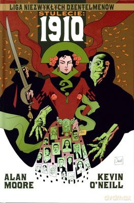 Mistrzowie Komiksu Liga Niezwykłych Dżentelmenów Stulecie 1910 (twarda) - Alan Moore, Kevin O'neill [KSIĄŻKA]