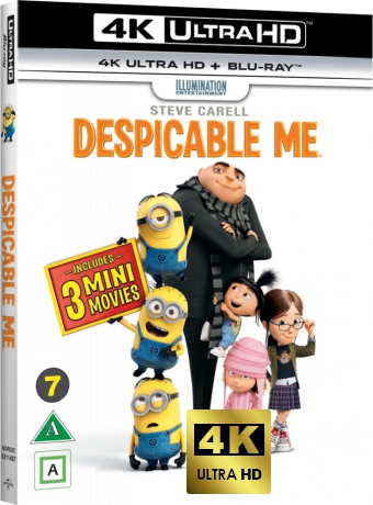 Despicable Me (Jak ukraść księżyc) [Blu-Ray 4K]+[Blu-Ray]