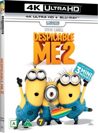 Despicable Me 2 (Minionki rozrabiają) [Blu-Ray 4K]+[Blu-Ray]