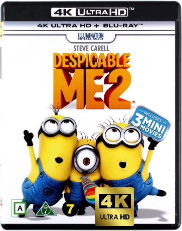 Despicable Me 2 (Minionki rozrabiają) [Blu-Ray 4K]+[Blu-Ray]