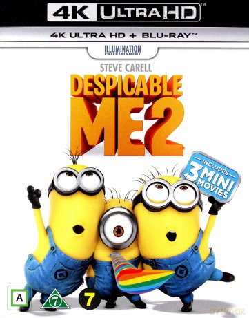 Despicable Me 2 (Minionki rozrabiają) [Blu-Ray 4K]+[Blu-Ray]
