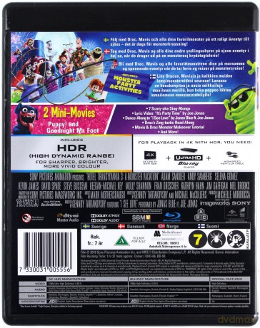 Hotel Transylvania 3: Summer Vacation (Hotel Transylwania 3) [Blu-Ray 4K]+[Blu-Ray]