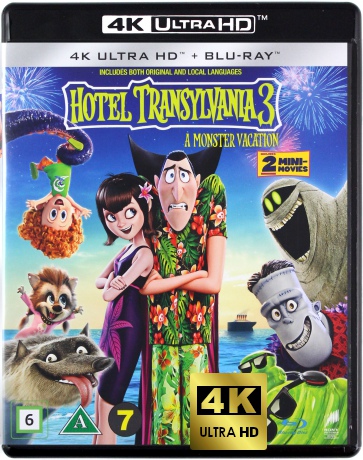 Hotel Transylvania 3: Summer Vacation (Hotel Transylwania 3) [Blu-Ray 4K]+[Blu-Ray]