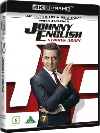 Johnny English Strikes Again (Johnny English: Nokaut) [Blu-Ray 4K]+[Blu-Ray]