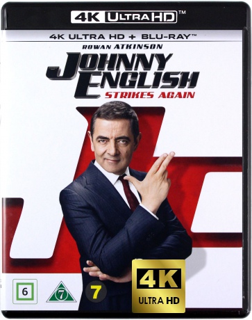 Johnny English Strikes Again (Johnny English: Nokaut) [Blu-Ray 4K]+[Blu-Ray]