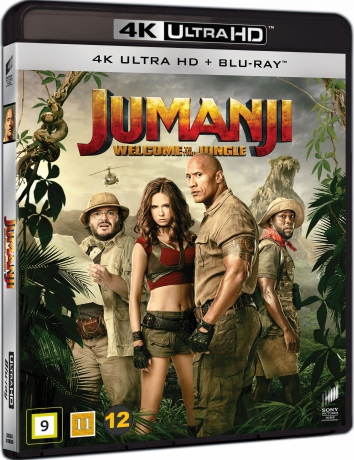 Jumanji: Welcome To The Jungle (Jumanji: Przygoda w dżungli) [Blu-Ray 4K]+[Blu-Ray]