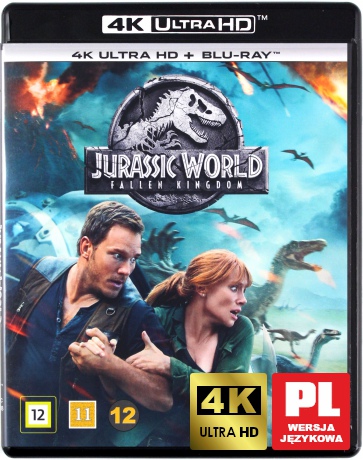 Jurassic World Upadłe królestwo [Blu-Ray 4K]+[Blu-Ray]