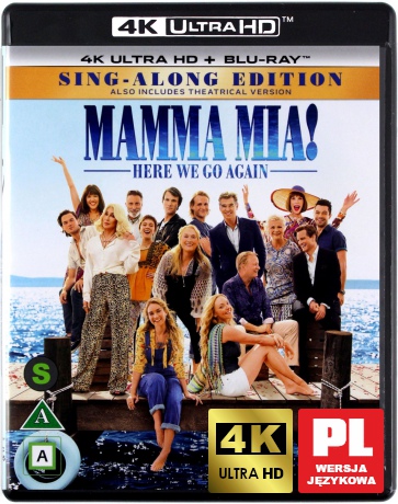 Mamma Mia! Here We Go Again [Blu-Ray 4K]+[Blu-Ray]