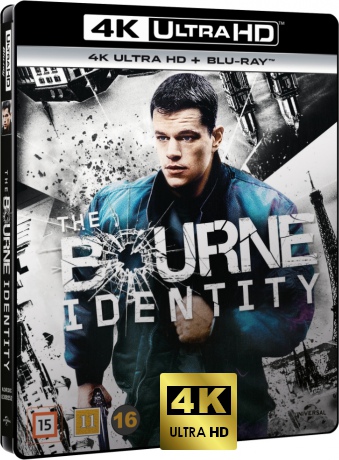 The Bourne Identity (Tożsamość Bourne'a) [Blu-Ray 4K]+[Blu-Ray]