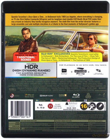 Once Upon A Time In Hollywood (Pewnego razu w Hollywood) [Blu-Ray 4K]+[Blu-Ray]