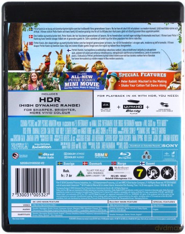 Peter Rabbit (Piotruś Królik) [Blu-Ray 4K]+[Blu-Ray]