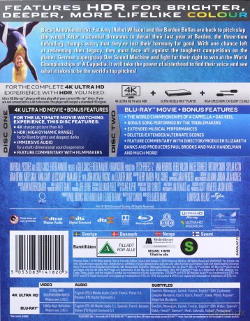 Pitch Perfect 2 [Blu-Ray 4K]+[Blu-Ray]