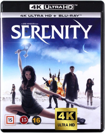 Serenity [Blu-Ray 4K]+[Blu-Ray]