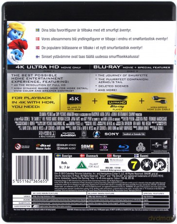 Smurfs 2 [Blu-Ray 4K]+[Blu-Ray]