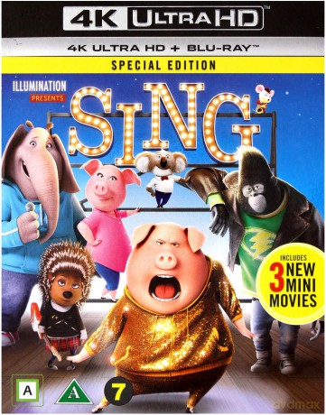 Sing [Blu-Ray 4K]+[Blu-Ray]