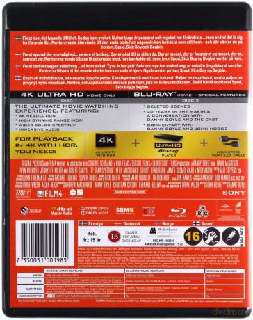 T2: Trainspotting [Blu-Ray 4K]+[Blu-Ray]