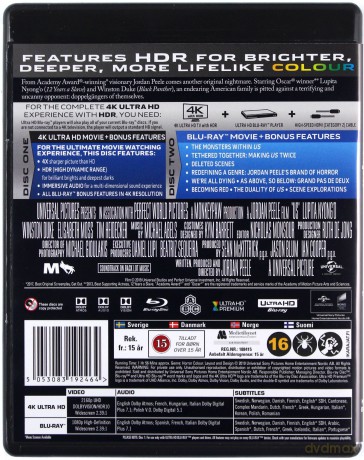 To my [Blu-Ray 4K]+[Blu-Ray]