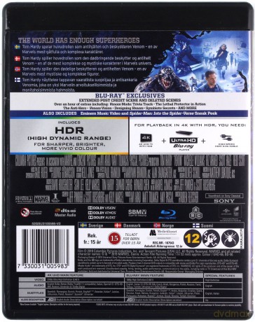 Venom [Blu-Ray 4K]+[Blu-Ray]