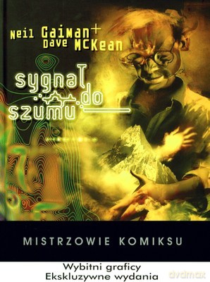 Mistrzowie Komiksu Sygnał Do Szumu (twarda) - Neil Gaiman [KSIĄŻKA]