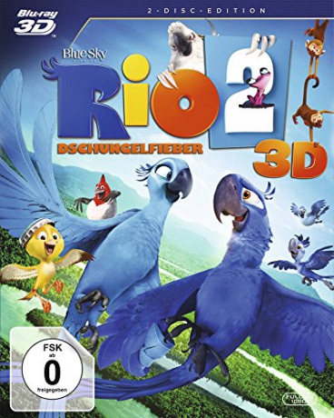 Rio 2 [Blu-Ray 3D]+[Blu-Ray]