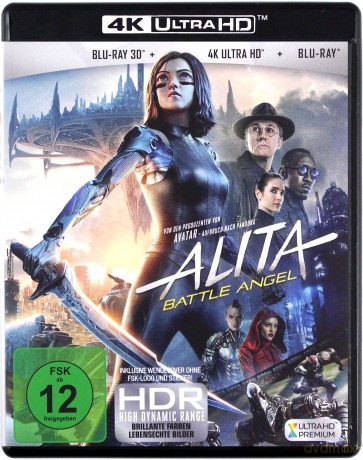 Alita: Battle Angel [Blu-Ray 4K]+[Blu-Ray 3D]