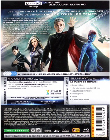 X-Men Trylogia [BOX] [3xBlu-Ray 4K]+[3xBlu-Ray]