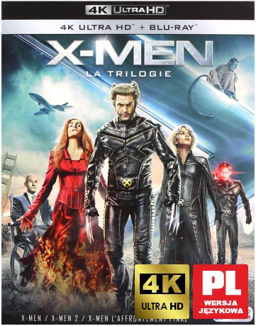X-Men Trylogia [BOX] [3xBlu-Ray 4K]+[3xBlu-Ray]