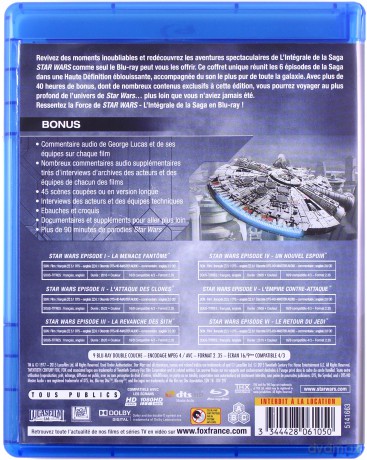 Star Wars: The Saga (Gwiezdne Wojny) [BOX] [9xBlu-Ray]