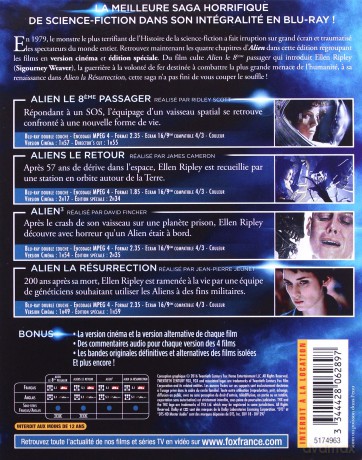Alien Anthology [4xBlu-Ray]