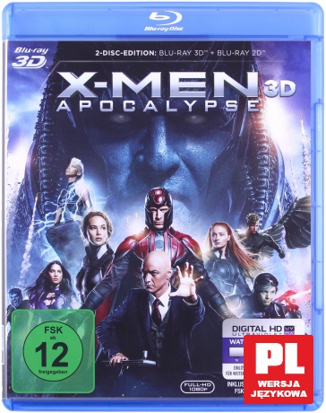X-Men: Apocalypse [Blu-Ray 3D]+[Blu-Ray]