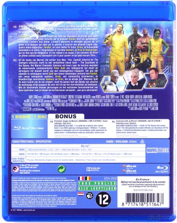 Guardians of the Galaxy (Strażnicy Galaktyki) [Blu-Ray]