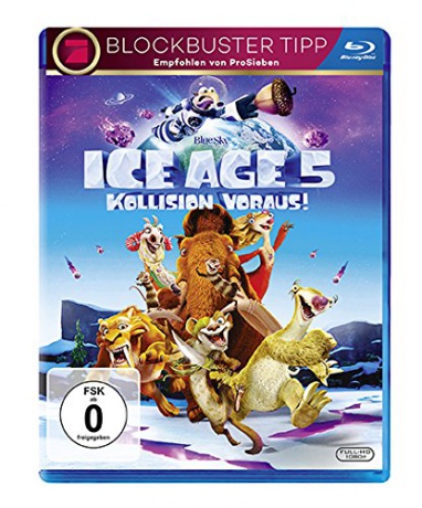 Ice Age: Collision Course (Epoka lodowcowa 5: Mocne uderzenie) [Blu-Ray]
