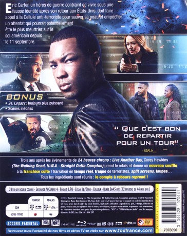 24: Legacy: Season 1 (24: Dziedzictwo: Sezon 1) [3xBlu-Ray]