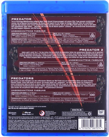 Predator Collection [3xBlu-Ray]