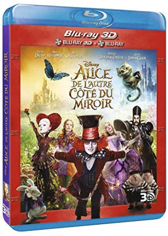 Alice Through the Looking Glass (Alicja po drugiej stronie lustra) [Blu-Ray 3D]+[Blu-Ray]