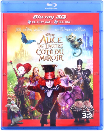Alice Through the Looking Glass (Alicja po drugiej stronie lustra) [Blu-Ray 3D]+[Blu-Ray]