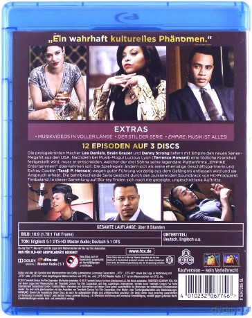 Empire Season 1 (Imperium) [3xBlu-Ray]