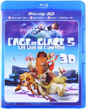Ice Age: Collision Course (Epoka lodowcowa 5: Mocne uderzenie) [Blu-Ray 3D]+[Blu-Ray]+[DVD]