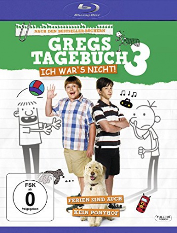 Diary of a Wimpy Kid: Dog Days (Dziennik cwaniaczka 3) [Blu-Ray]
