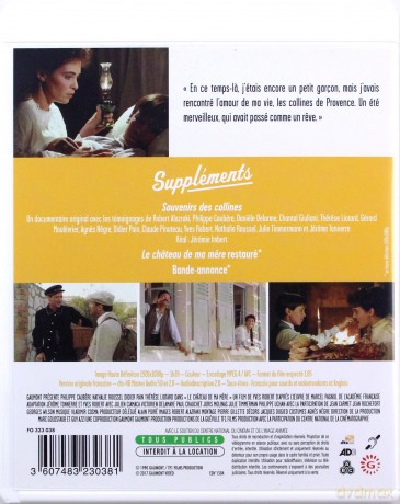 My Mother's Castle (Zamek mojej matki) [Blu-Ray]