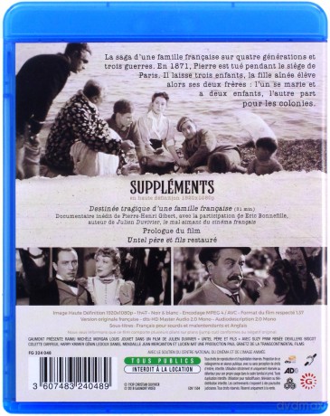 Immortal France (Rodzina Froment) [Blu-Ray]