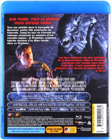 Aliens vs. Predator Requiem (Obcy kontra Predator 2) [Blu-Ray]+[DVD]