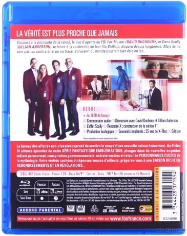 The X-Files: Season 11 (Z archiwum X: Sezon 11) [3xBlu-Ray]