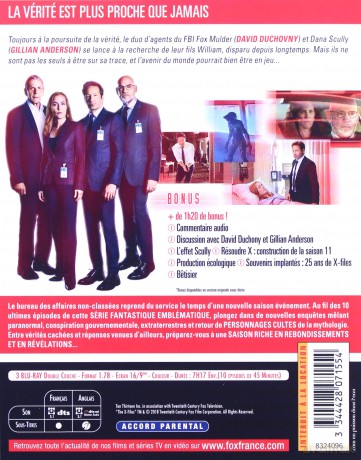 The X-Files: Season 11 (Z archiwum X: Sezon 11) [3xBlu-Ray]