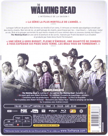 The Walking Dead: Season 1 (Limited) (steelbook) [2xBlu-Ray]